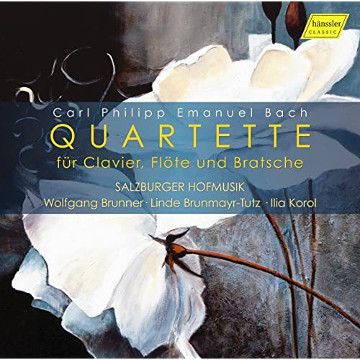 Quatuors pour clavier, flûte et alto - C.P.E Bach