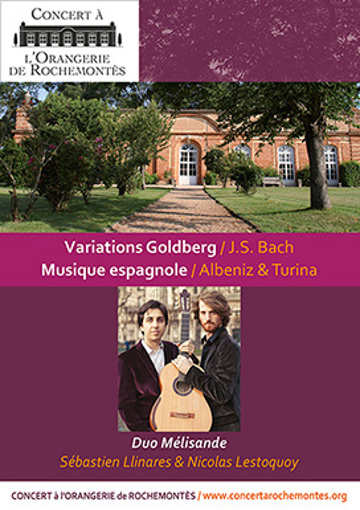 Variations Goldberg (BWV 988) - JS BACH / Cinq danses gitanes - J. TURINA / Tango et Mallorca - I. ALBENIZ